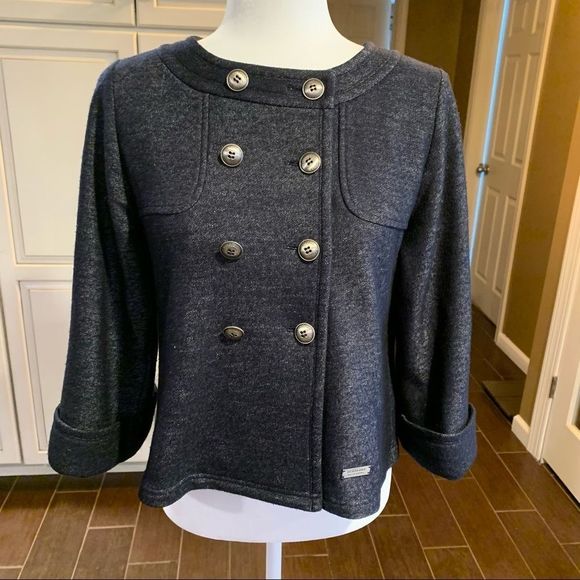 Burberry Jackets & Blazers - Burberry | blue label Beautiful cropped coat sz 38